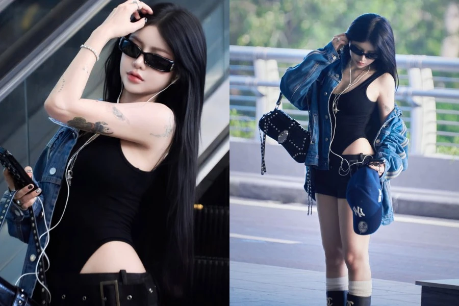 Tiktoker Ciin đu trend thuê trạm tỷ chụp ảnh, thần thái 'chuẩn idol'