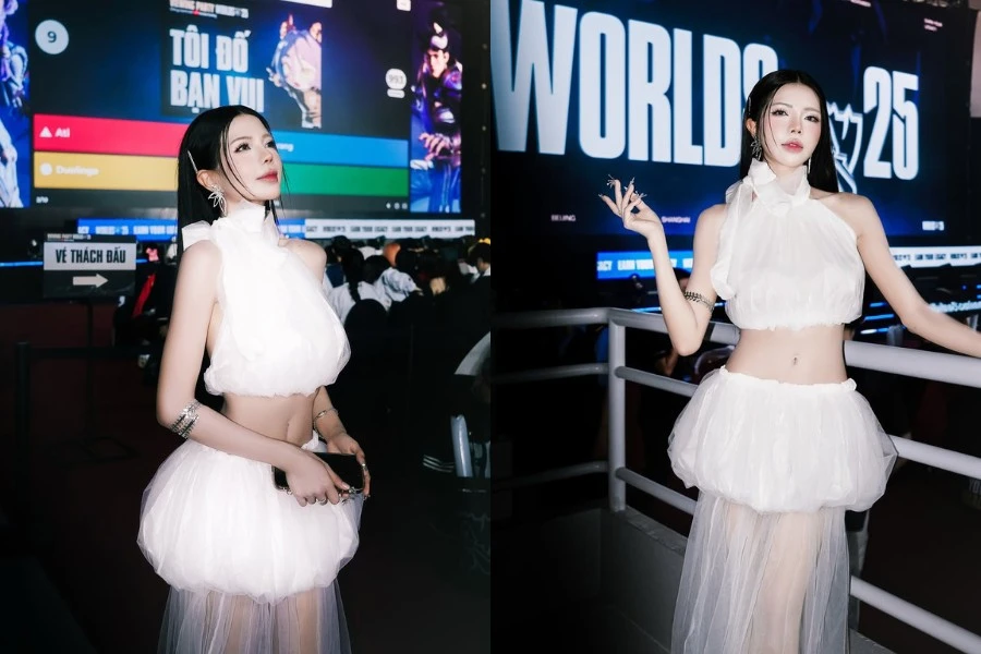 Mai Dora 'xả kho' loạt khoảnh khắc đáng nhớ từ CKTG Liên Minh Huyền Thoại