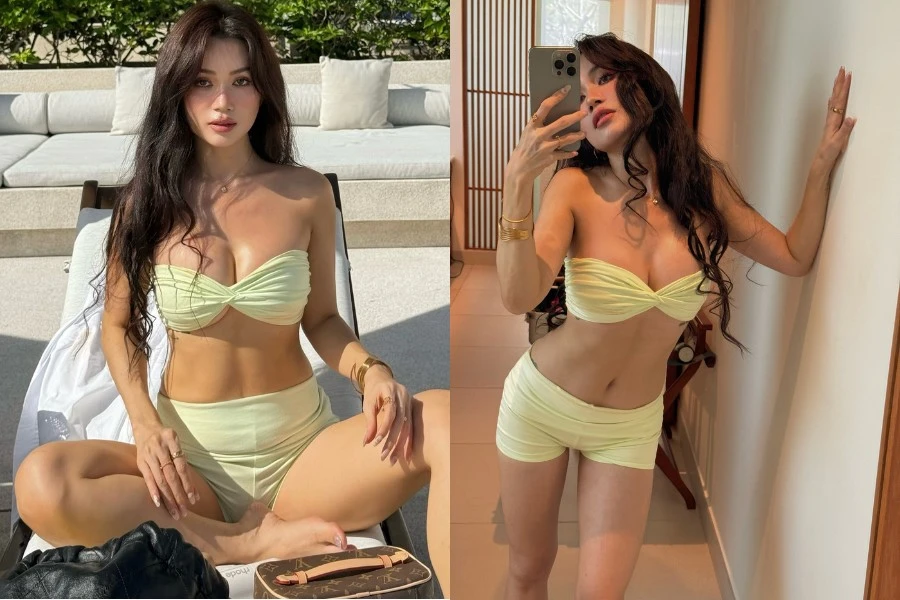 Sĩ Thanh chào tháng 10 tràn năng lượng với bộ ảnh nóng bỏng