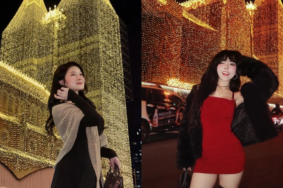 ‘Girl phố, boy phố' TP HCM lên đồ check-in bên nhà thờ Đức Bà