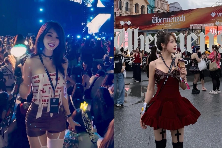 'Hot girl chạy bộ' Hà Kim lên đồ cực cháy với 2 đêm concert G-Dragon