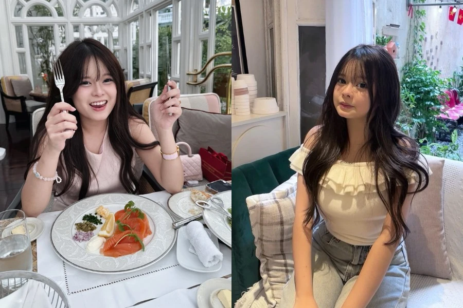 Con gái lớn của hot mom Hằng Túi nhan sắc tuổi 16 xinh như hoa