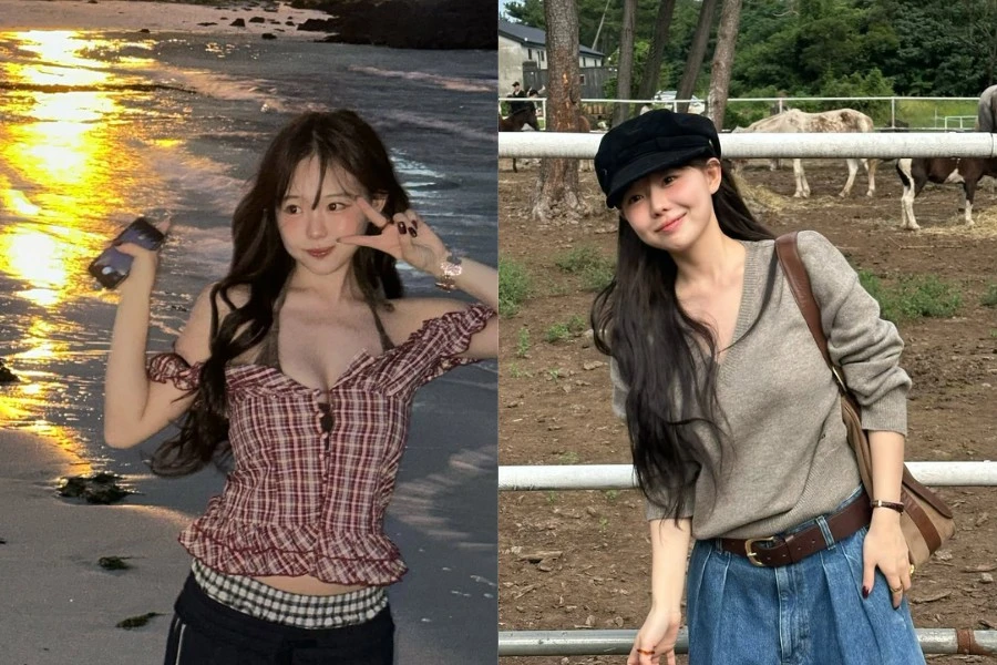 Hot mom Hàn Quốc qua 2 lần sinh nở vẫn sở hữu gương mặt như học sinh cấp 3 