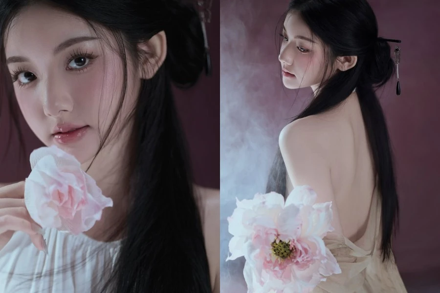 'Tiên nữ mukbang' đốn tim với vẻ đẹp thoát tục trong bộ ảnh mới