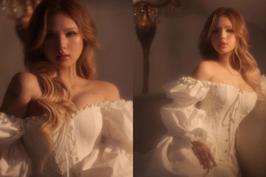 Xoài Non chào tuổi mới với bộ ảnh mơ màng, gợi cảm