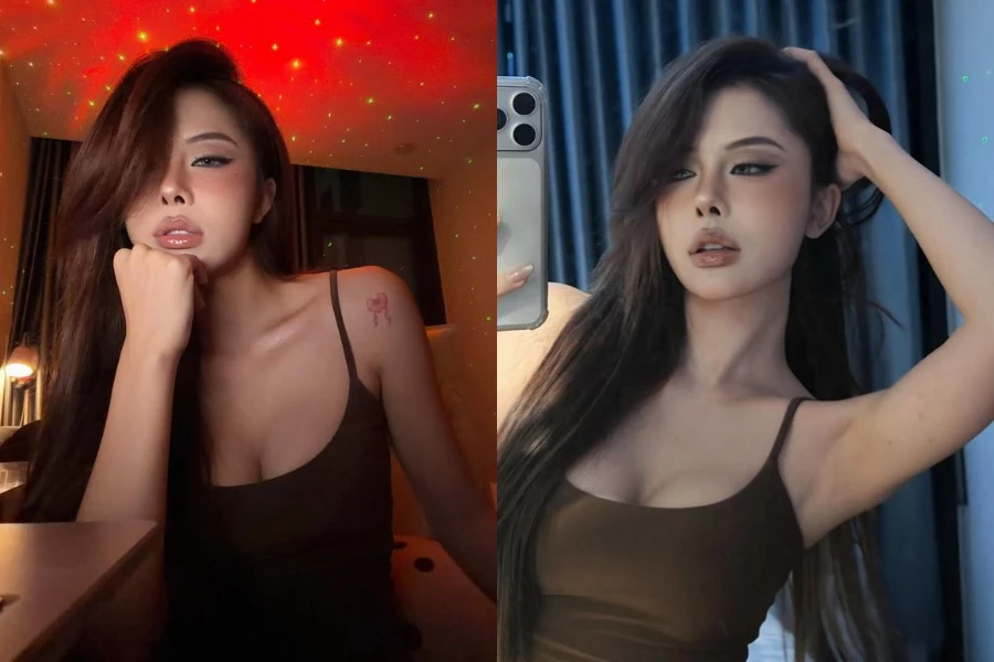 Tiktoker Hà Môi 'đốt mắt' fan với loạt ảnh selfie đầy mê hoặc