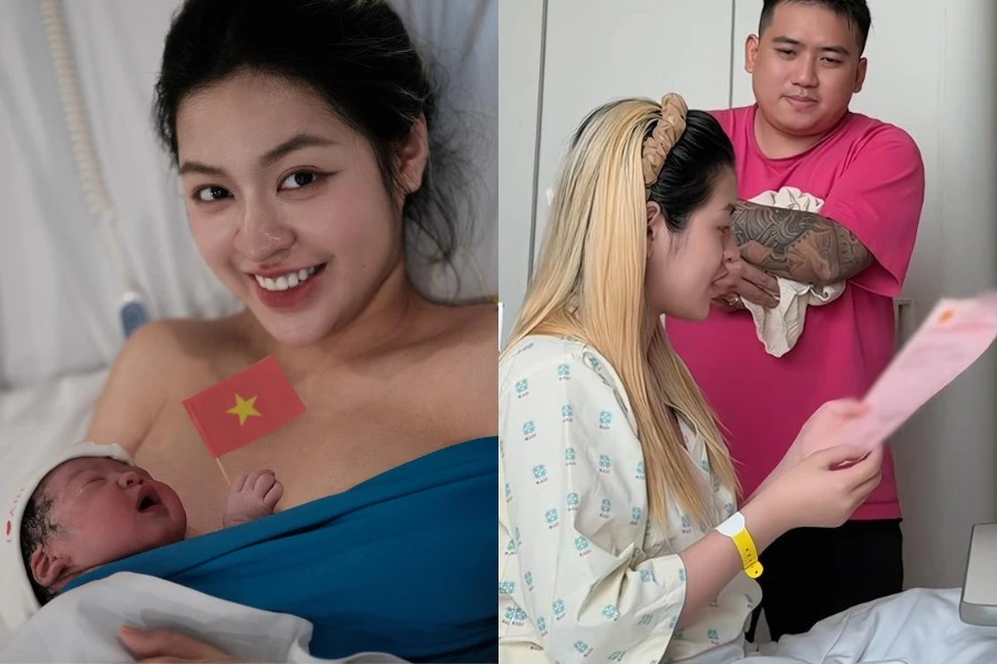 'Hot girl trứng rán' Trần Thanh Tâm được chồng tặng sổ đỏ khi vừa sinh em bé