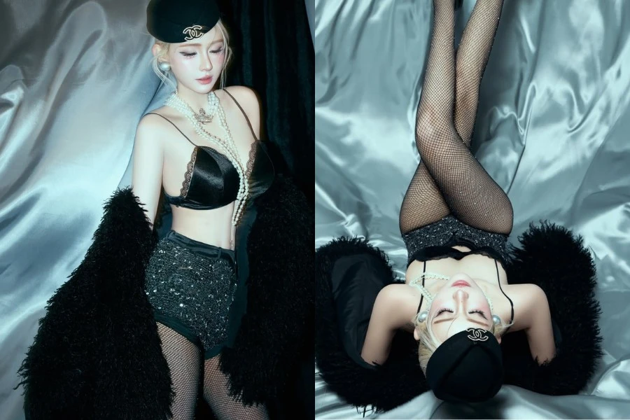 DJ Jenny Yến gợi cảm hết nấc trong loạt ảnh mới