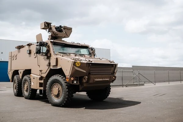 Bỉ ra mắt xe bọc thép Griffon đầu tiên tự sản xuất