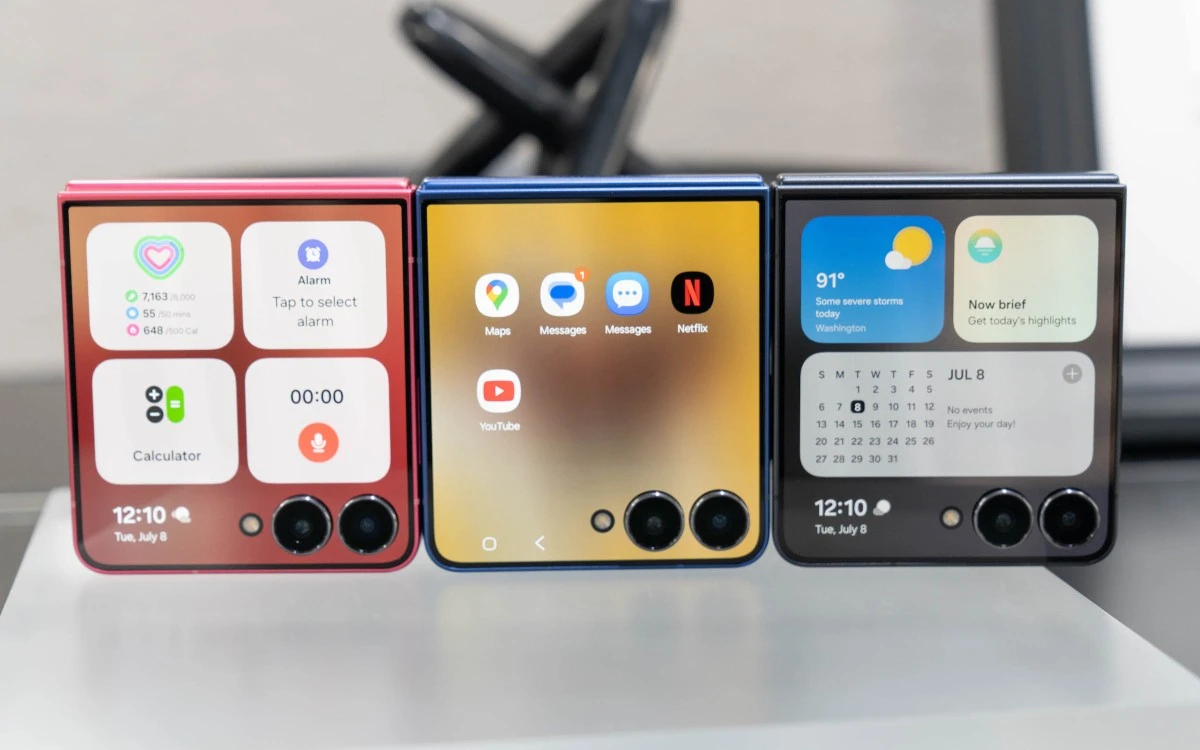 Samsung nâng cấp Galaxy Z Flip7, ra mắt thêm bản giá rẻ