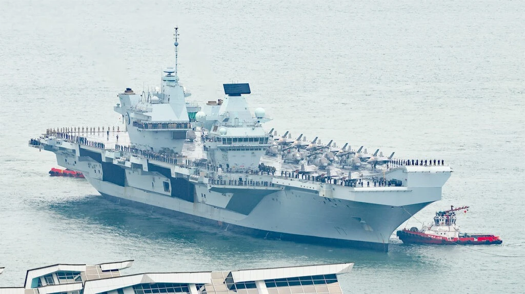 Mục tiêu của Anh khi triển khai nhóm tàu sân bay đến Singapore