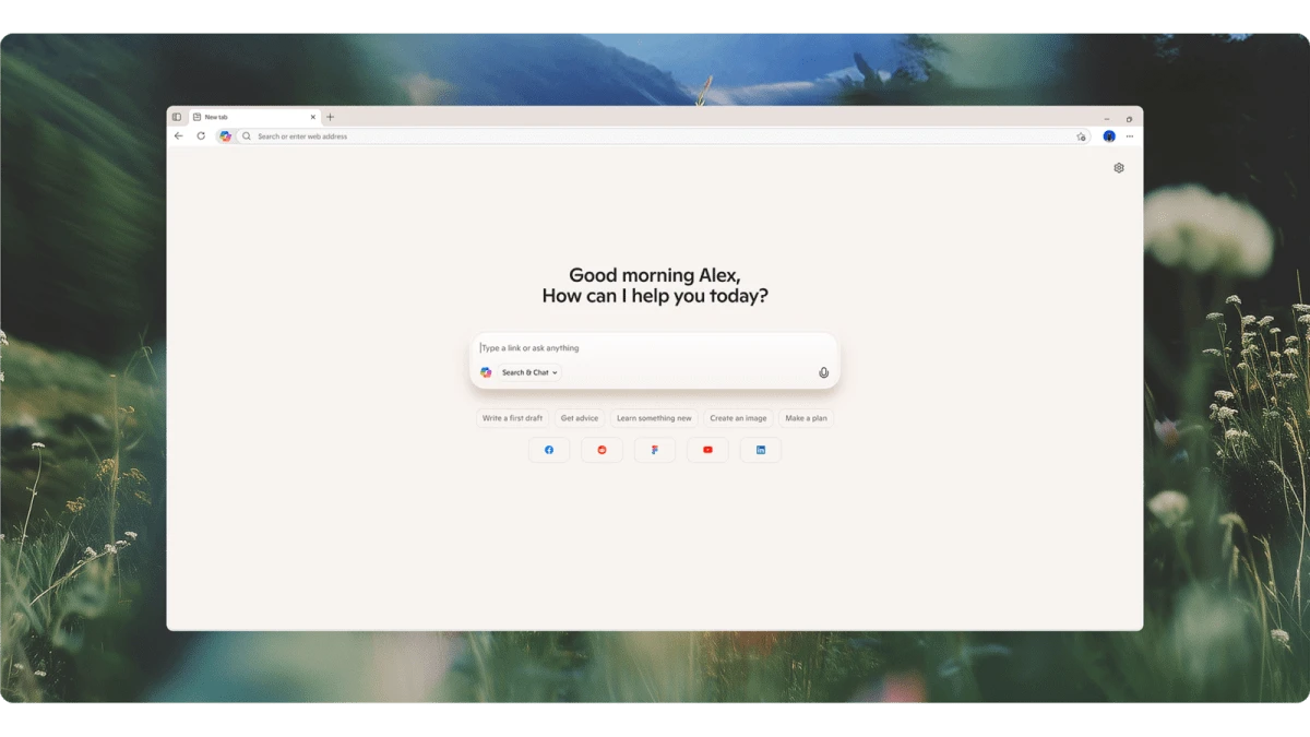 Microsoft giới thiệu trợ lý AI Copilot Mode cho trình duyệt Edge