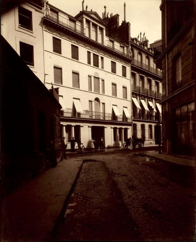 Tòa nhà Benjamin Franklin ở số 26 phố Penthievre, 1901.