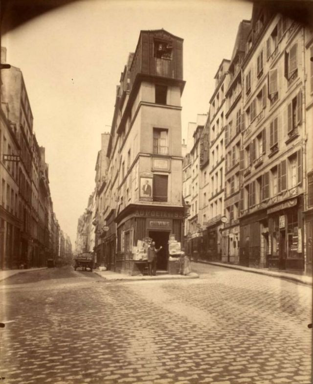 Tòa nhà Andre Chenier ở số 97 phố Clery, 1907.