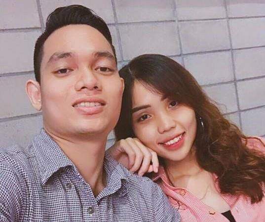Nguyễn Trương Nam Hải và Lê Thị Lan Vy thời còn bên nhau.