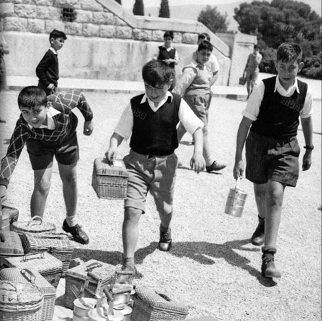 Chuyến dã ngoại của các học sinh Athens, 1954. Ảnh: Dionysis Anninos.