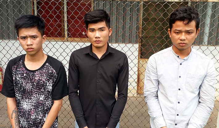 Sau đó, công an đã khởi tố bắt tạm giam nhóm đối tượng về tội Cố ý gây thương tích.