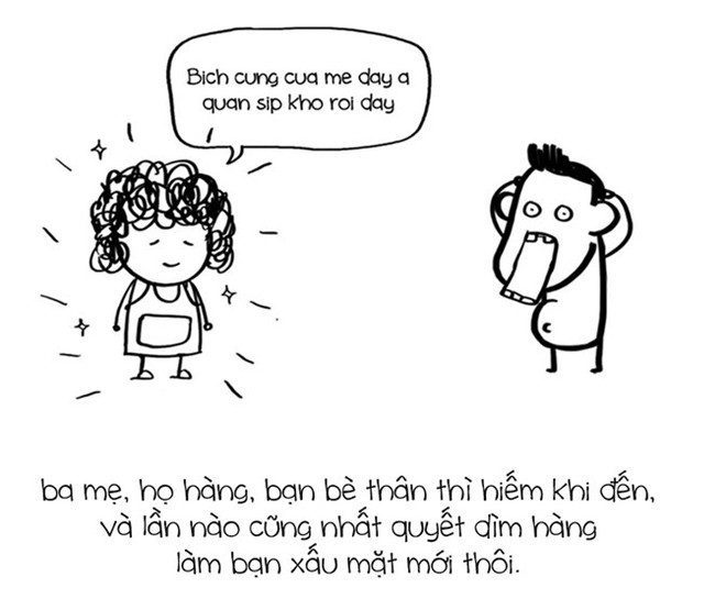 Với không ít bạn trẻ, điều nguy hiểm nhất khi dùng Facebook là để cha mẹ, người thân biết đến trang cá nhân của mình.