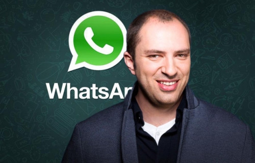 Jan Koum - Tài sản: 7,5 tỷ USD. Jan Koum là người sáng lập WhatsApp, dịch vụ nhắn tin di động đã được Facebook mua lại vào năm 2014.Koum từng là sinh viên khoa toán học và máy tính tại Đại học bang San Jose, trước khi ông bỏ học để vào làm việc tại Yahoo. Cho đến năm 2007, ông làm việc tại Yahoo 9 năm.Koum bán WhatsApp cho Facebook với giá 19 tỷ USD.