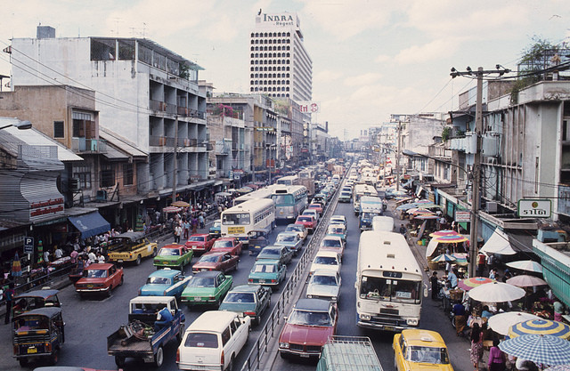 Khu vực chợ Pratunam.