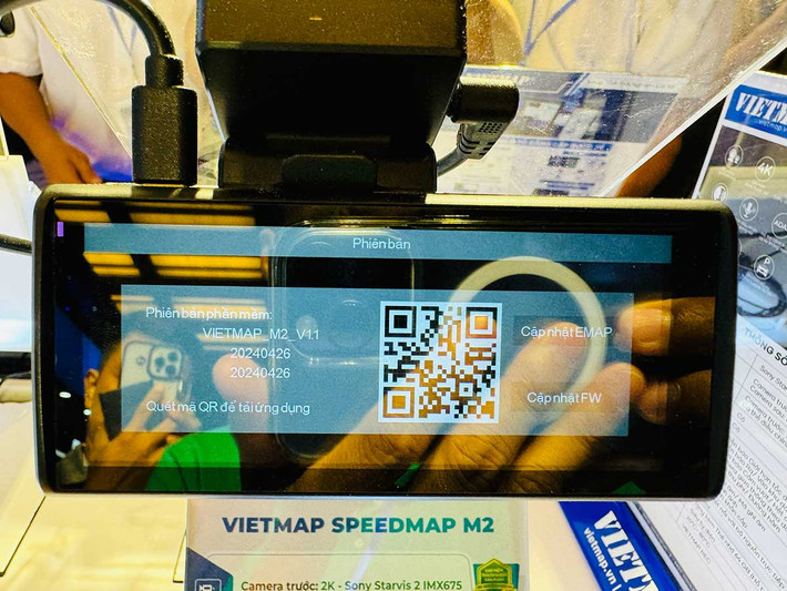 SpeedMap M2 cũng trang bị pin tụ điện, giúp hoạt động ổn định hơn trong thời tiết khắc nghiệt, bảo vệ dữ liệu khi nguồn điện bị gián đoạn. Ảnh: Việt Hàn Security.