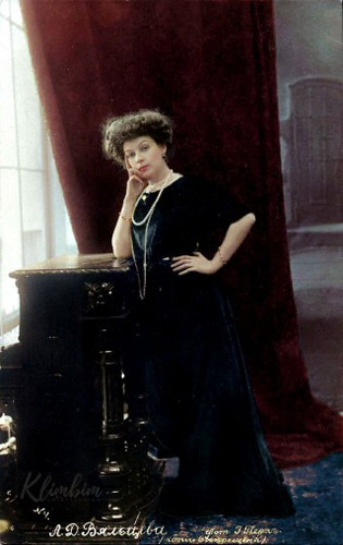 Chân dung nữ ca sĩ opera Anastasia Vyaltseva. Ảnh: Vintag.