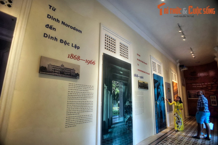 Gần đây, tòa dinh thự cổ được cải tạo và dùng làm nhà trưng bày chuyên đề “Từ Dinh Norodom đến Dinh Độc Lập 1868-1966”. Đây là nơi cung cấp một lượng thông tin phong phú về các nhân vật từng sống trong Dinh Độc Lập.