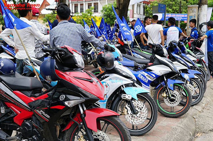 Được biết, nhiều biker từ các tỉnh, thành xa như Thái Nguyên, Nghệ An đã chạy xe từ cách đây vài ngày để kịp về dự sự kiện này.