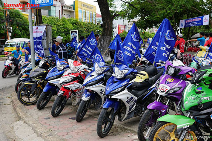 Tại Việt Nam, Yamaha Exciter được xem là dòng xe côn tay có nhiều phiên bản và bán chạy nhất thị trường.