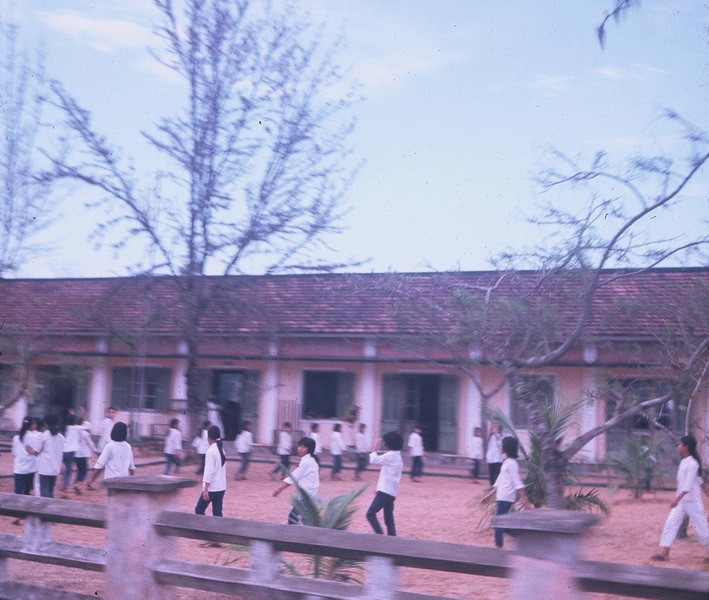 Một trường trung học ở Đà Nẵng.