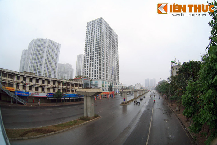 Nhìn cảnh này khó tin được rằng đường Nguyễn Trãi vốn là cơn ác mộng tắc đường.