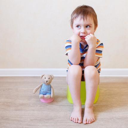 Làm mẫu cho bé: Trẻ em luôn quan sát và học hỏi hầu hết mọi thứ từ người lớn. Đầu tiên hãy đưa bé vào nhà vệ sinh, ngồi lên bồn cầu và mô tả chi tiết cho bé xem trong bồn cầu có gì, cách dùng giấy vệ sinh, cách xả nước và rửa tay sau khi đi vệ sinh. Điều quan trọng khi giải thích cho bé là cần dùng những từ ngữ đơn giản để trẻ không bị lúng túng và mất hứng thú.