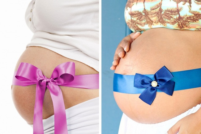 Quan niệm 6: Nhìn bụng bầu có thể xác định giới tính của thai nhi. Nhiều người thường chọn cách nhìn hình dạng và kích thước bụng bầu để đoán em bé là con trai hay con gái. Nhưng thật không may, nó không đơn giản như vậy. Theo các chuyên gia sức khỏe, có 2 thứ ảnh hưởng đến hình dạng bụng của phụ nữ mang thai: kích thước của thai nhi và vị trí của nó trong tử cung.