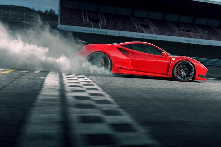 Ngoài ra, không như nhiều hãng độ khác, Novitec Rosso còn nhận can thiệp tới cả hệ động lực của 488 GTB. Với gói N-Largo, hãng sẽ nâng cấp động cơ 3.9l V8 tăng áp kép của chiếc xe mạnh hơn 102 mã lực và 131 Nm, khiến nó đạt công suất tối đa lên tới 772 mã lực và mô-men xoắn cực đại 892 Nm.