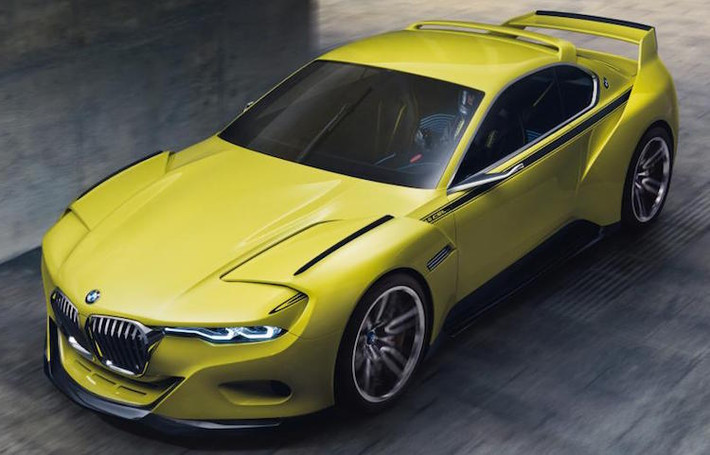 2015 - 3.0 CSL Hommage concept: Lại một mẫu concept gợi nhớ về một chiếc xe BMW nổi tiếng trong quá khứ, lần này là chiếc coupe 3.0 CSL của thập niên 70, với những cánh gió khí động học lớn khiến nó mang biệt danh Batmobile.