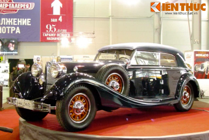 Chiếc xe cổ Mercedes-Benz 770K Cabrio D - từng được coi là chiếc Mercedes cao cấp nhất trong thập niên 30, được nhiều nhân vật nổi tiếng trên Thế giới như lãnh đạo đế chế Đức, các quốc vương châu Âu và thậm chí Giáo hoàng sử dụng.