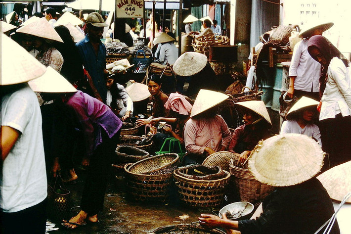 Một góc chợ Vũng Tàu.