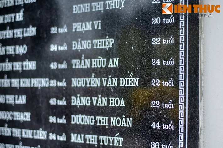 Rất nhiều y bác sĩ hi sinh khi tuổi đời còn rất trẻ, còn chưa kịp lập gia đình.