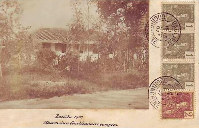 Dinh thự của một viên chức người Pháp ở Bạc Liêu. Ảnh tư liệu.