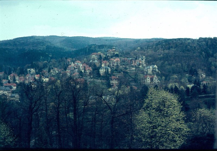 Cảnh quan thành phố Eisenach nhìn từ lâu đài Hainstein. Ảnh: Normann Flickr.