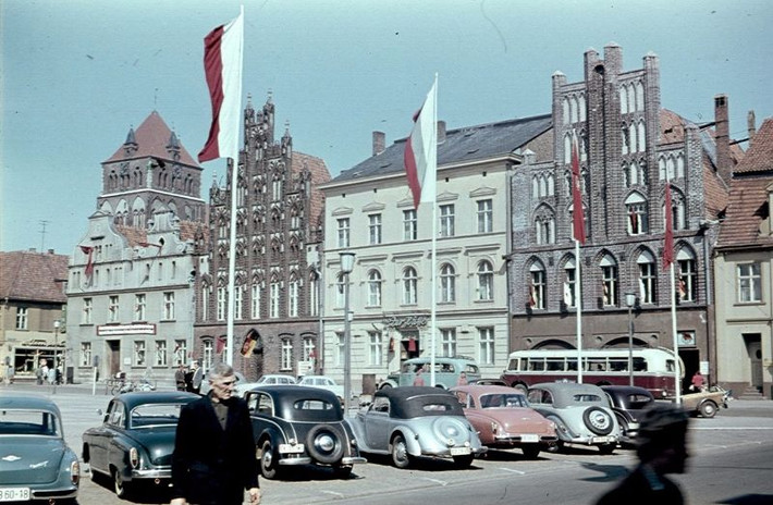 Khu phố cổ Marktplatz ở thị trấn Greifswald. Ảnh: Normann Flickr.