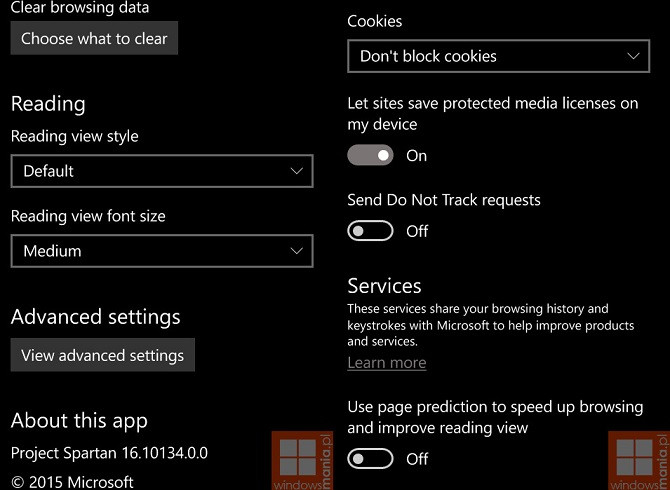 Một số hình ảnh khác về giao diện Windows 10 Mobile.