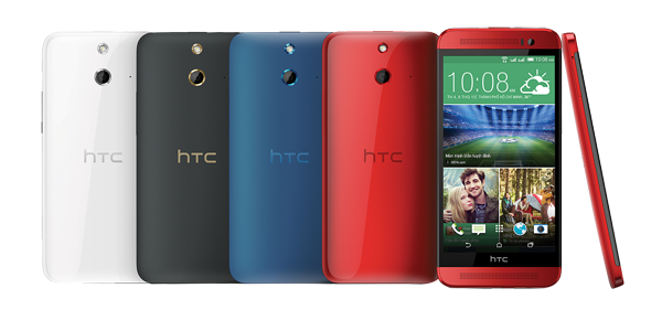 Về kiểu dáng thiết kế, điện thoại HTC One E8 Dual không có gì khác so với các điện thoại dòng HTC One lâu nay.
