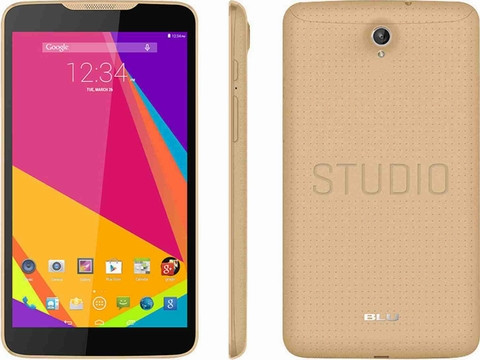 BLU Studio 7.0 cỡ 7-inch. Nếu bạn đang tìm kiếm một chiếc điện thoại khổng lồ, thì BLU Studio 7.0 là lựa chọn giá “mềm” khá phù hợp. Máy trang bị màn hình 7-inch (600 x 1024 điểm ảnh), bộ xử lý lõi kép tốc độ 1,2GHz, RAM 1GB, tích hợp camera sau 5MP và nguồn pin 3000mAh.