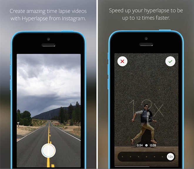 Hyperlapse: ứng dụng của iOS này hỗ trợ người sử dụng thực hiện các video tua nhanh thời gian (time-lapse) chất lượng cao từ thiết bị di động của mình. Kỹ thuật time-lapse được sử dụng trong các chuyển động có tốc độ chậm, cần nhiều thời gian, như người dùng có thể ghi lại cảnh mặt trời mọc, mây trôi, hoa nở..., sau đó dùng ứng dụng Hyperlapse để "tua nhanh" cảnh này như thể quá trình chỉ diễn ra trong vài giây. Điểm nổi bật của Hyperlapse là công nghệ ổn định hình ảnh (chống rung), giúp thước phim bị rung sẽ lập tức trở nên mượt mà.