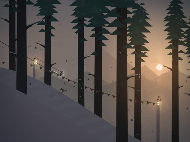 Alto's Adventure: Đây là sản phẩm đầu tiên từ nhà phát triển độc lập Snowman, kể về cuộc hành trình đi tìm lại đàn gia súc bị lạc của chàng trai Alto. Một ngày nọ, Alto trở về nhà và không thấy đàn gia súc của mình đâu. Anh quyết định xách ván trượt xuống núi tìm lại đàn gia súc và lùa chúng về đến nhà an toàn. Game được đầu tư chi tiết về mặt đồ họa. Alto's Adventure là tựa trò chơi trượt tuyết hay nhất trên iOS.