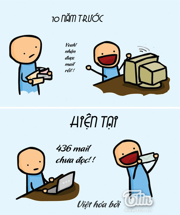 Với c ông nghệ thời xưa, mail điện tử vẫn còn là mới mẻ với con người, ai ai cũng đều háo hức khi có tin báo nhắn về. Tuy nhiên, ở thời công nghệ hiện này, khi mọi thứ trở nên nhan nhản, người ta trở nên lười check email mà thay vào đó lại khao khát nhận được một bức thư tay.