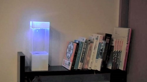 Hộp dự báo thời tiết Tempescope là một phát minh độc đáo chưa từng có: Một chiếc hộp trong suốt có khả năng dự báo thời tiết một cách trực quan nhất, khi người xem có thể nhìn thấy thời tiết ngày mai như thế nào: mưa, nắng, mây, thậm chí là cả sét theo đúng nghĩa đen