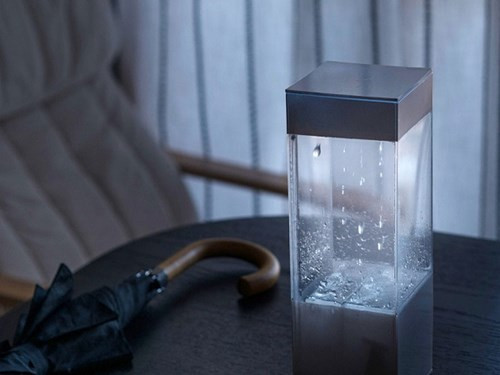 Đây là một chiếc hộp nhỏ trong suốt có thể tạo ra được những giọt nước mưa, những đám mây, tia sét và mô phỏng cả ánh sáng mặt trời để cho người xem có thể nhìn thấy một cách đầy trực quan về tình hình thời tiết trong tương lai.
