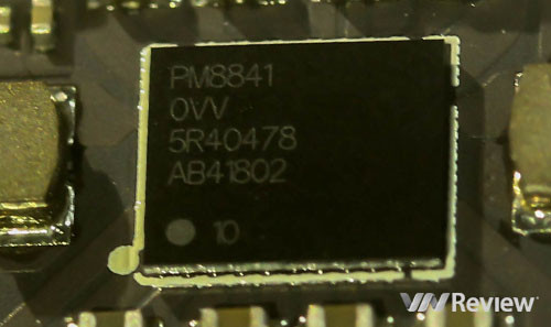 Chip quản lý cấp nguồn trực tiếp cho bộ vi xử lý của Qualcomm.